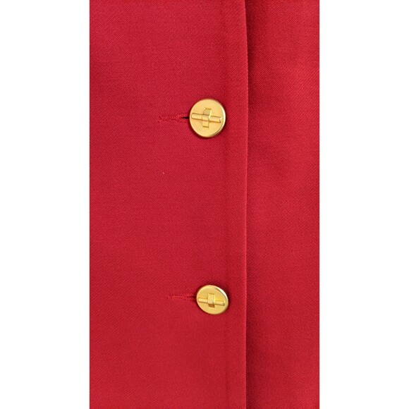 NEW~Women's Cabi #3035 BEAU JACKET Red Rayon Blend Love Carol Collection Size 6 - Picture 5 of 11